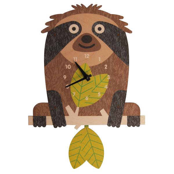 Tree Sloth Pendulum Clock