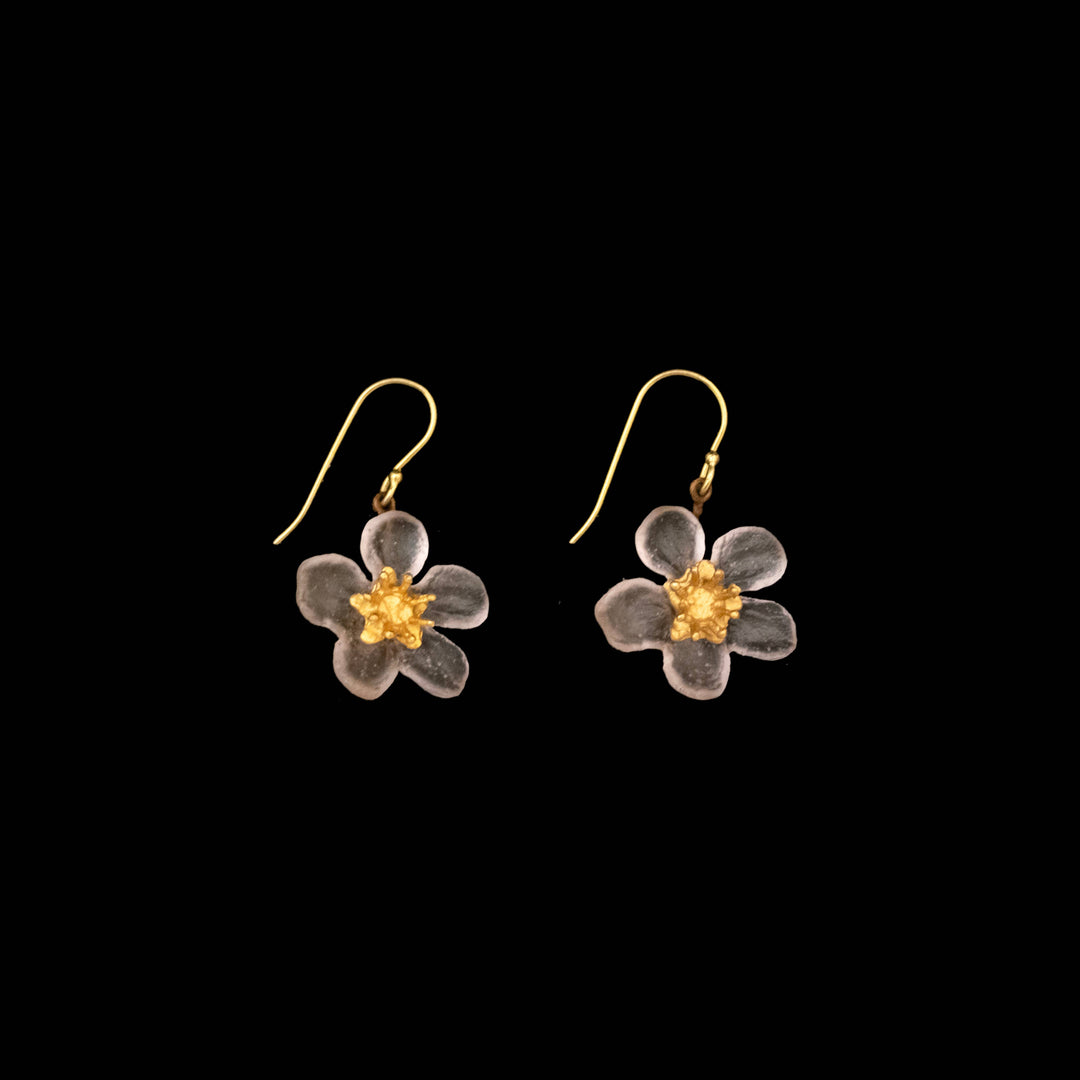 Cherry Blossom Wire Earrings