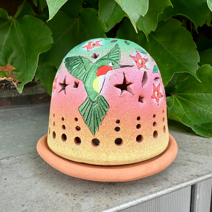 Luminary Hummingbird + Hibiscus Flowers