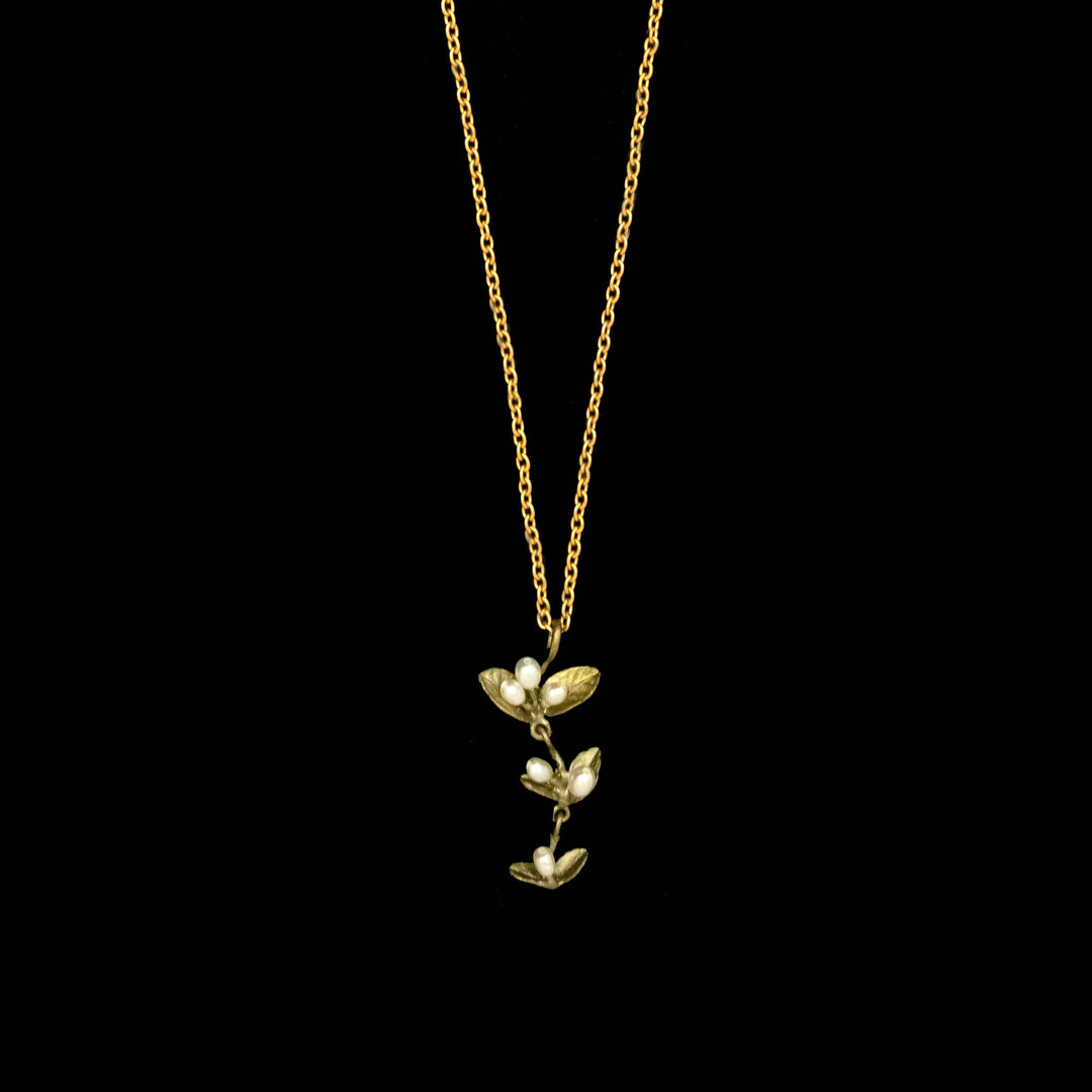 Spring Vine Pendant Necklace