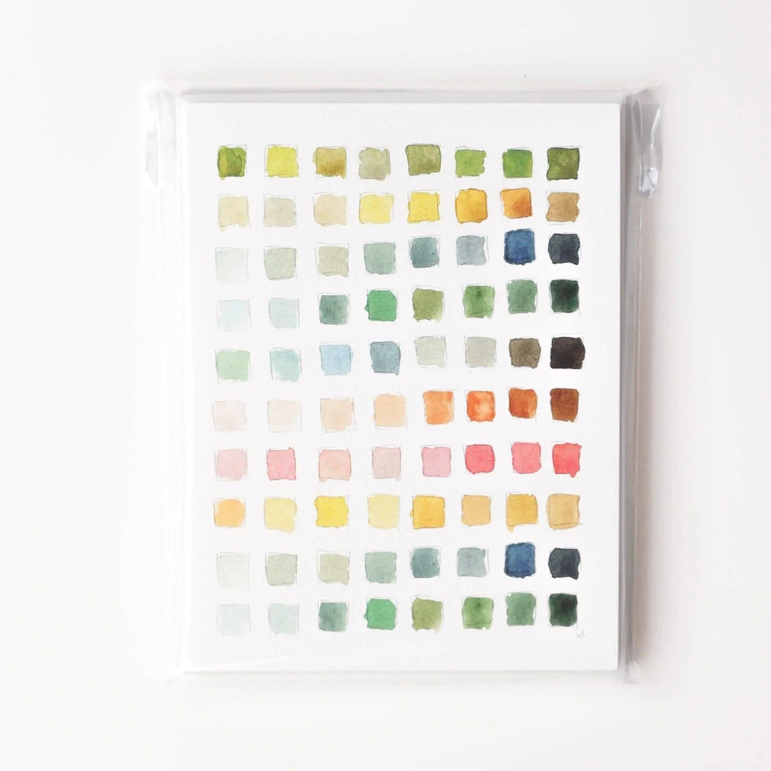 Paint Swatch Notecard Set