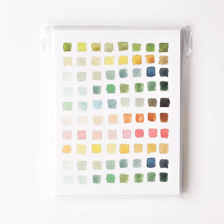 Paint Swatch Notecard Set