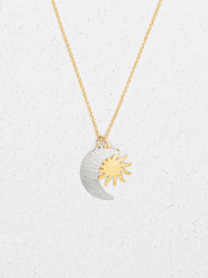 Holly Yashi - Sun and Moon Pendant Necklace