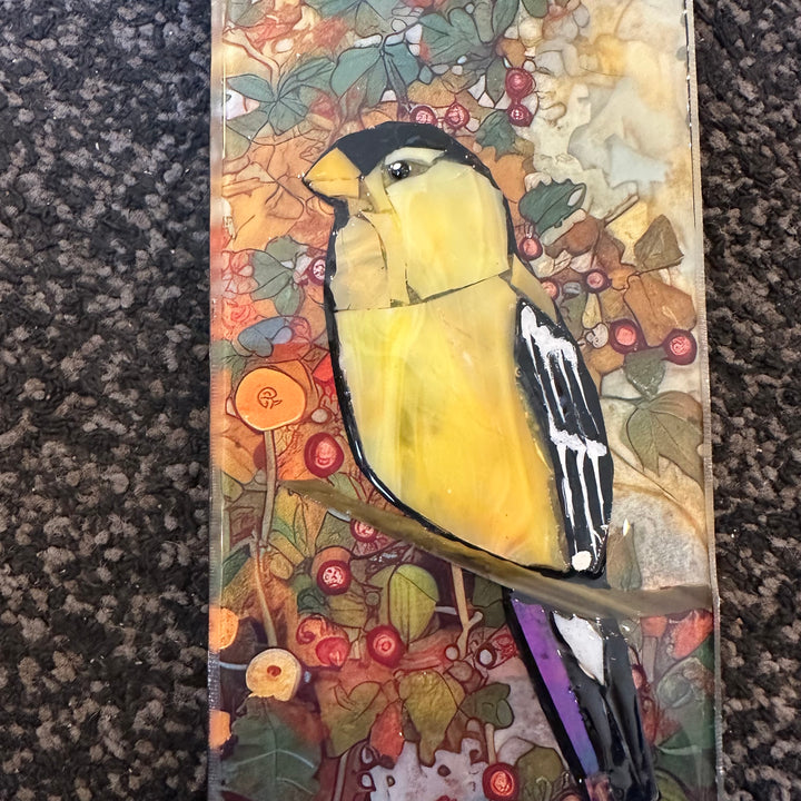 Yellow Finch Totem 2