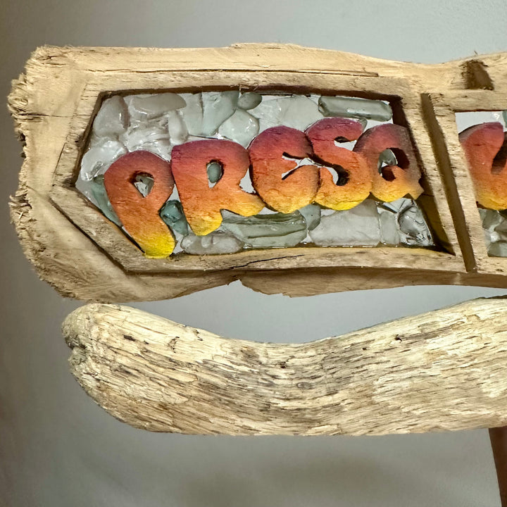 Driftwood + Beach Glass Keystone Presque Isle Erie, PA