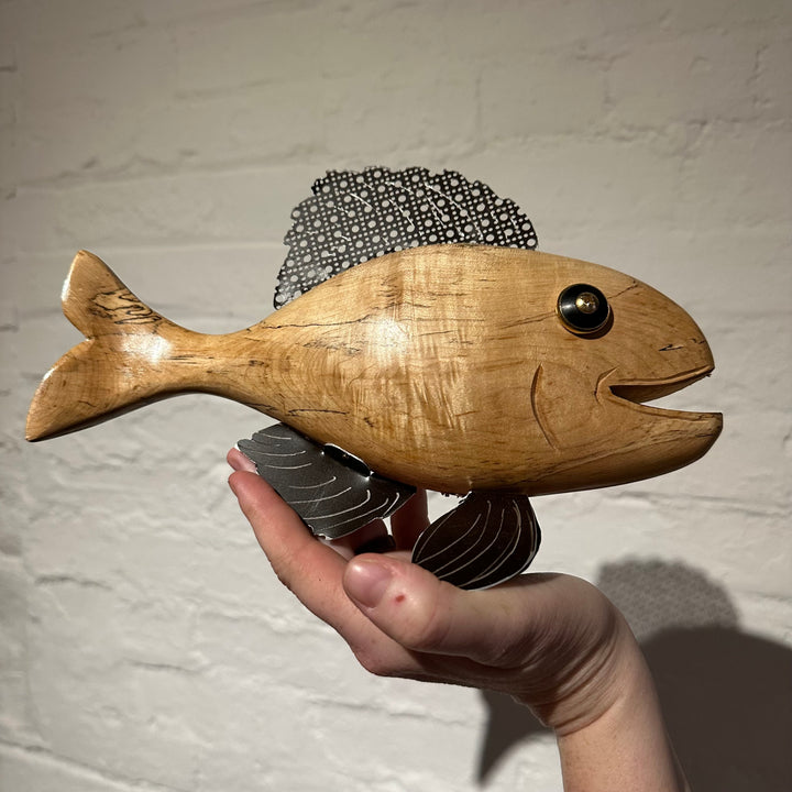 Large Maple Wood Fish