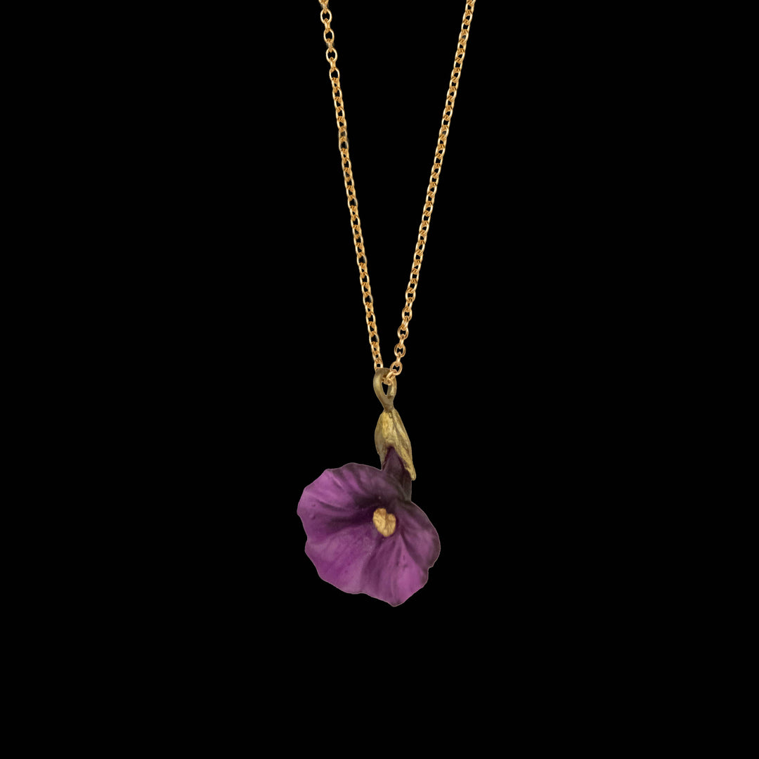 Petunia Pendant Necklace