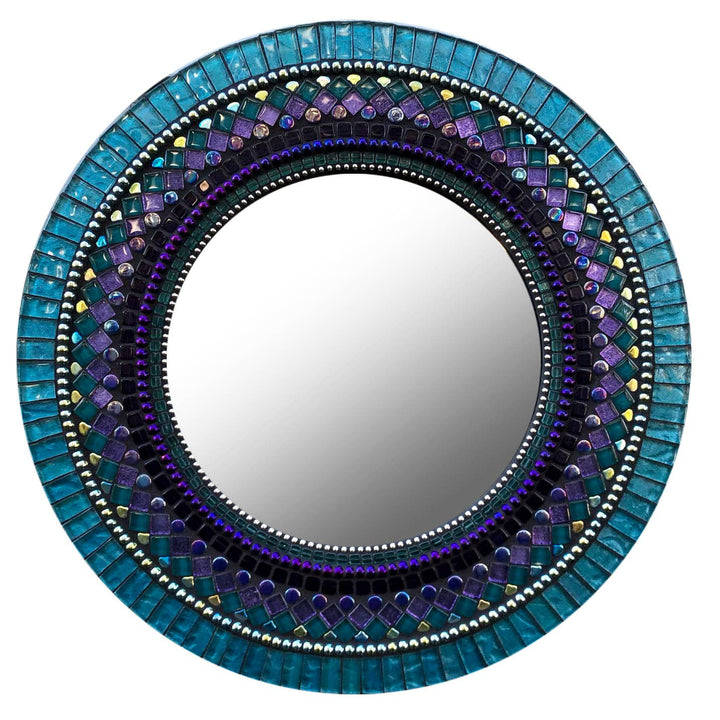 13" Round Mirror: Eloise