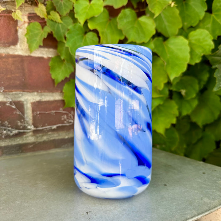 Blue and White Tumbler