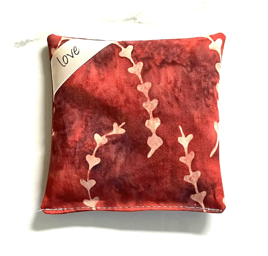 Herbal Dream Pillow SACHET: LOVE / red