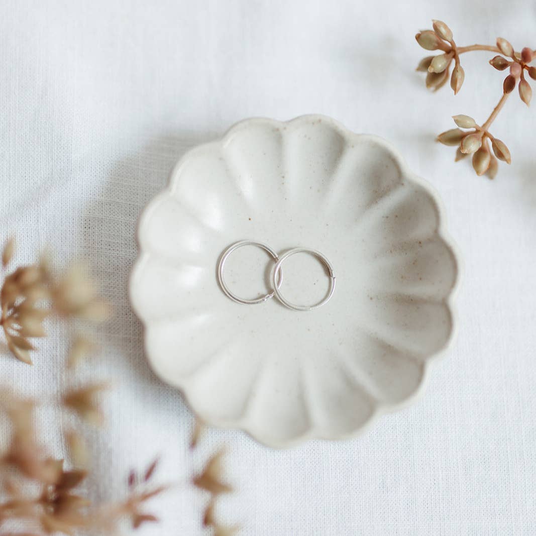 Endless Hoop Earrings Silver 9mm