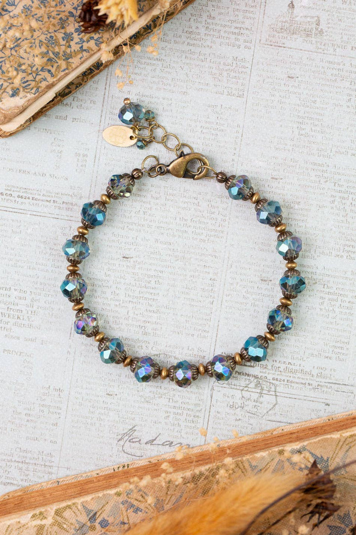 Crisp Autumn Crystal Simple Bracelet