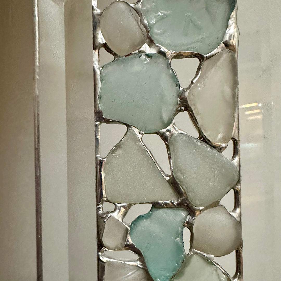Beach Glass Panel Seafoam Green