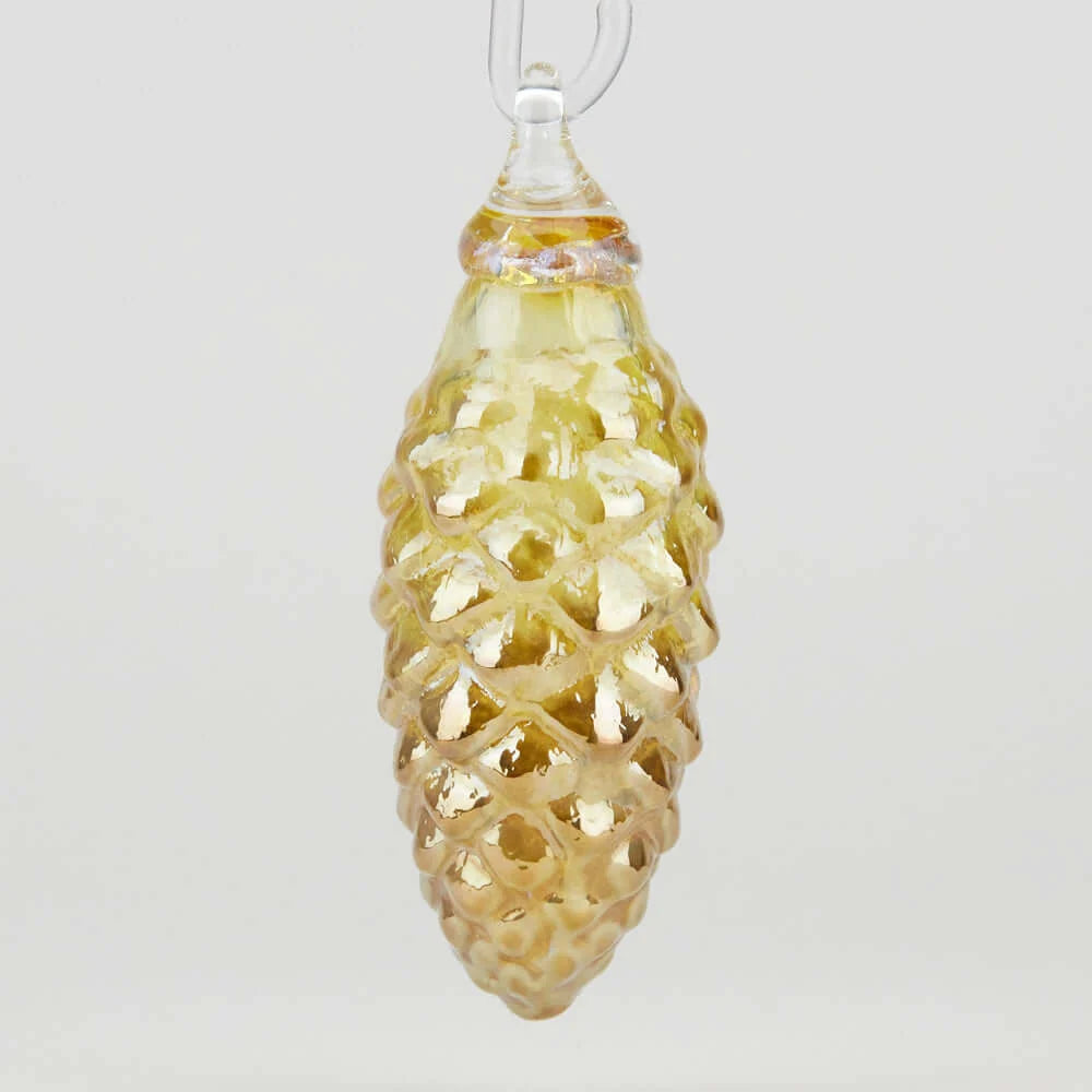 Pinecone Ornament Gold
