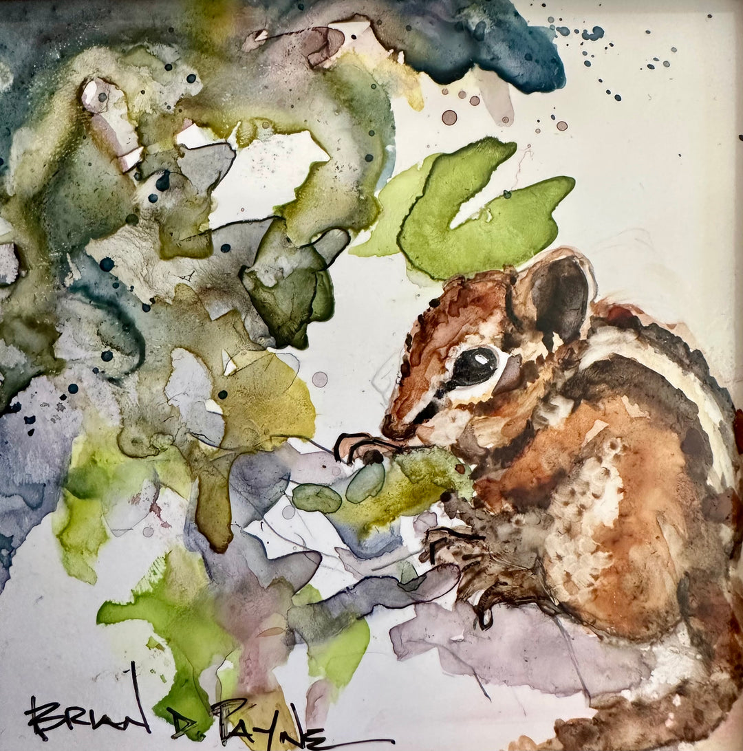 Chipmunk in the Brush