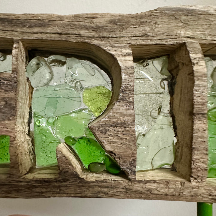 ERIE Driftwood + Beach Standing Sculpture