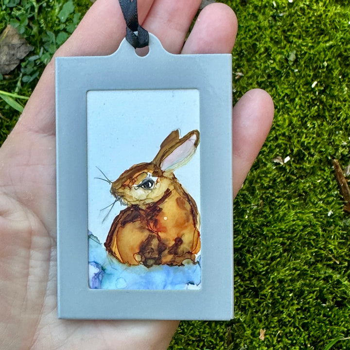 Small Original Painting Ornament 7