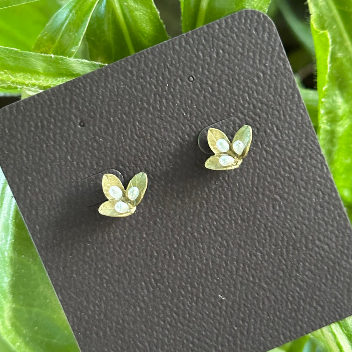 Spring Vine Stud Earrings