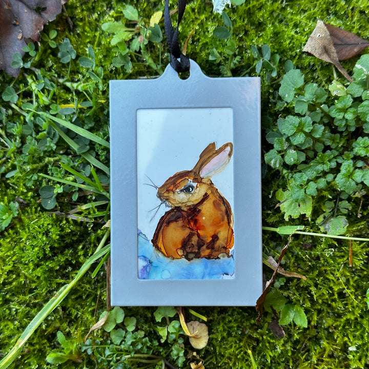 Small Original Painting Ornament 7