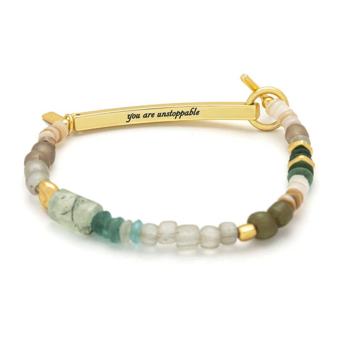 Unstoppable Hidden Bracelet Chilltonite + Gold