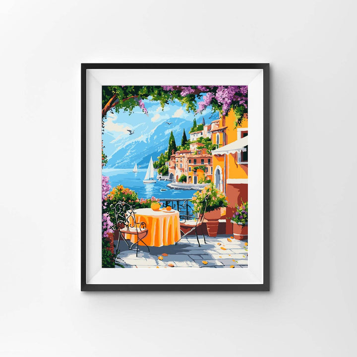 Amalfi Dreams Terrace Paint-by-Numbers Kit