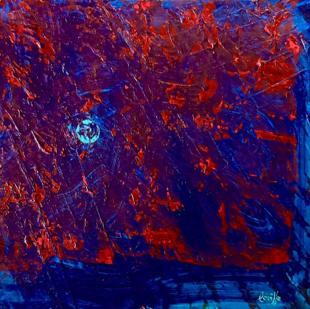 Veiled Wolf Moon