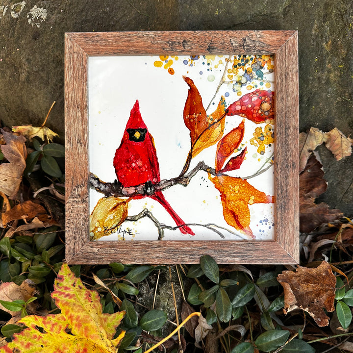 Splashes of Fall Mini Painting