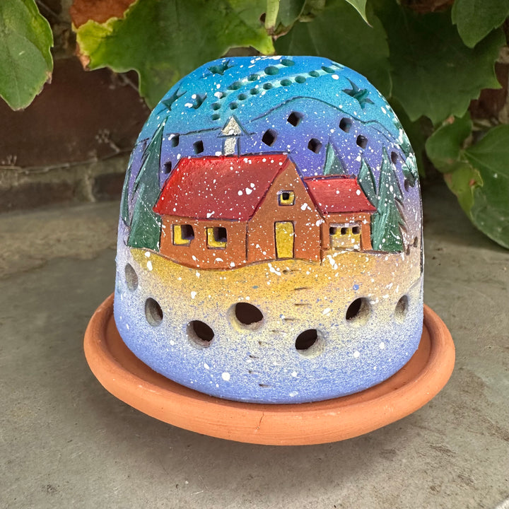 Winter Scene Luminary