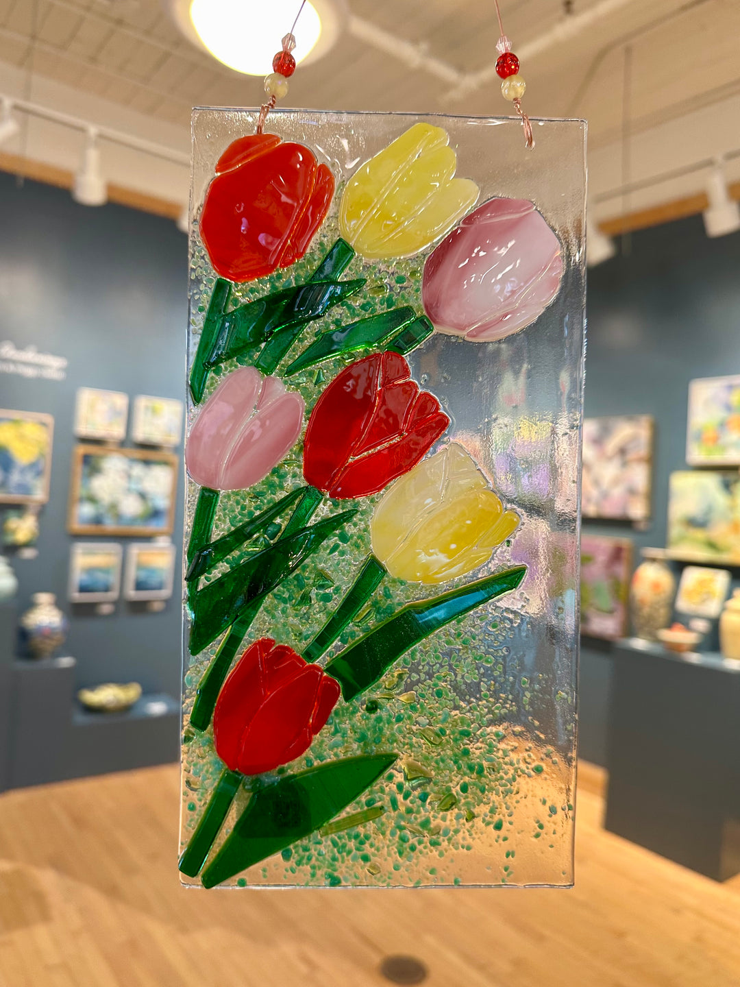 Tulip Assortment Suncatcher