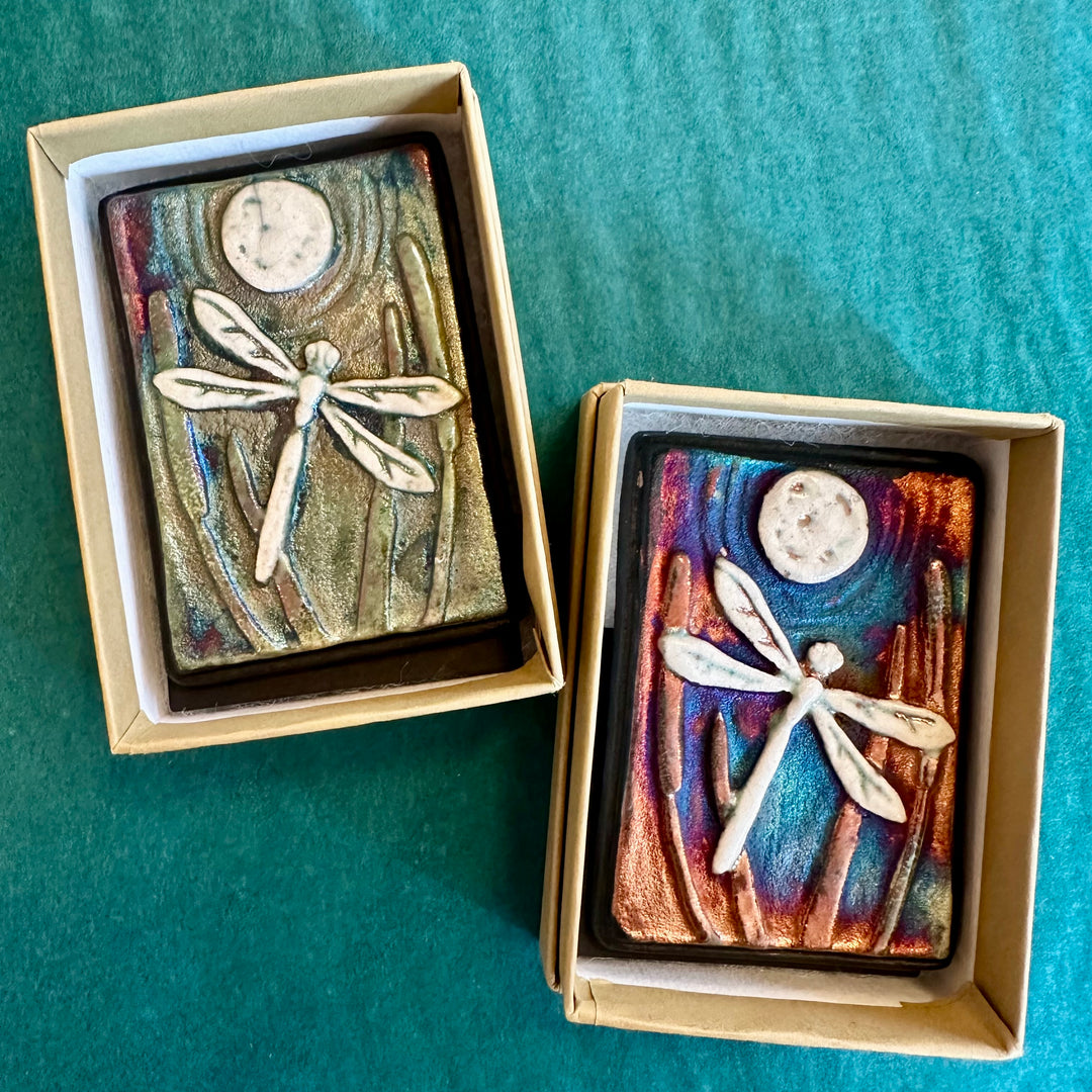 Small Wall Art Dragonfly Tile