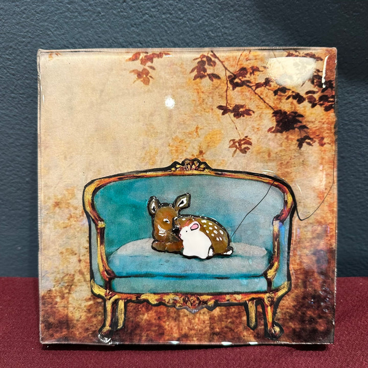 Fawn + Bunny Snuggle