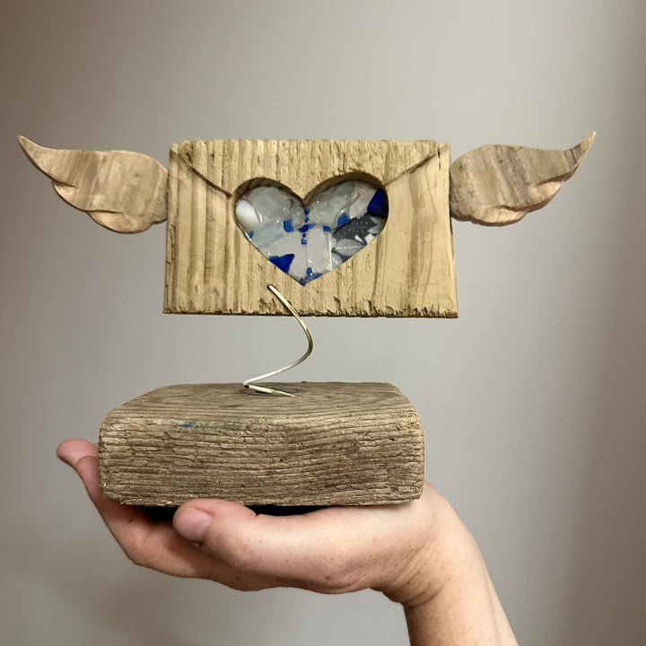 Driftwood Winged Love Letter Bouncy