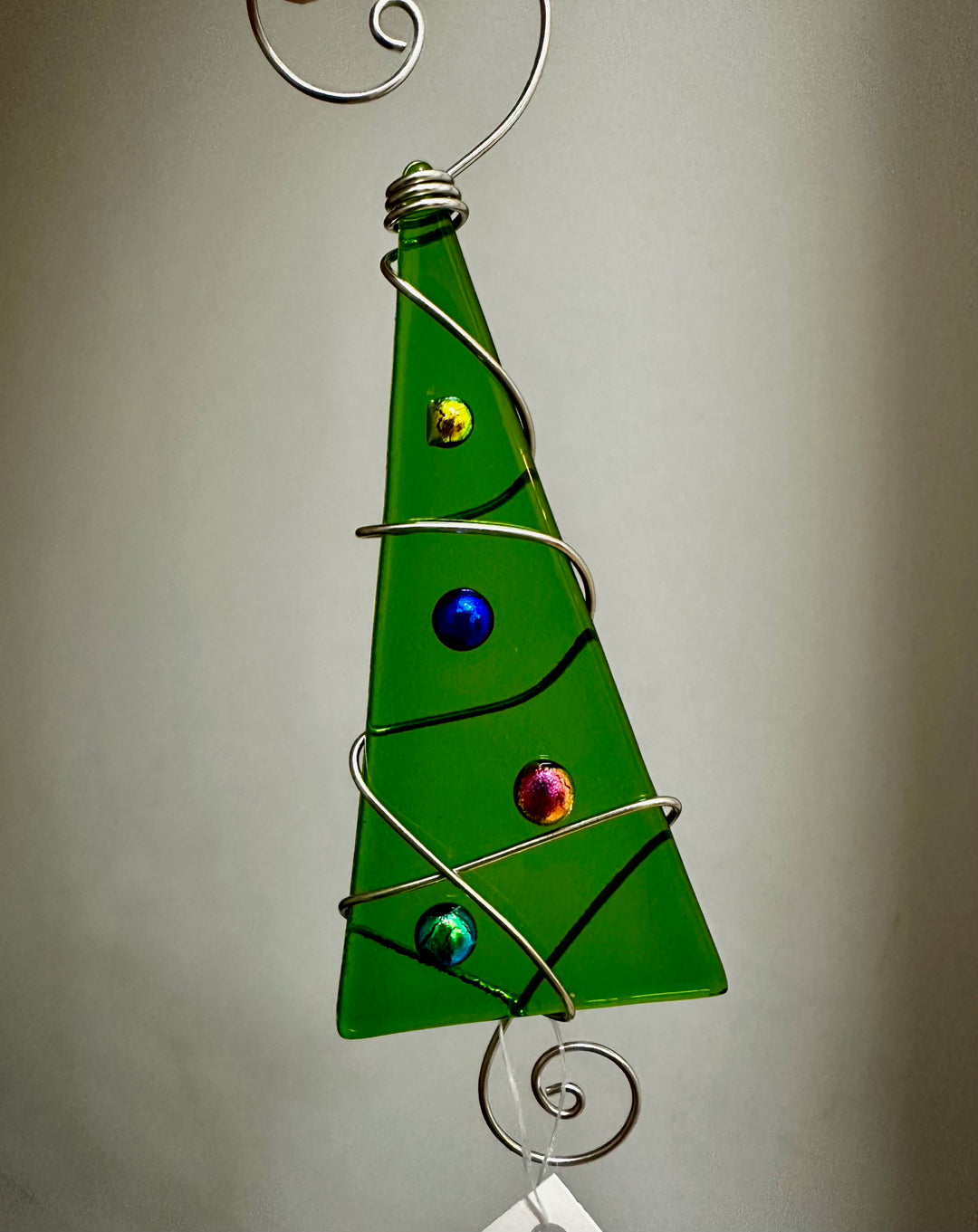 Candy Tree Dichroic Dots Pear