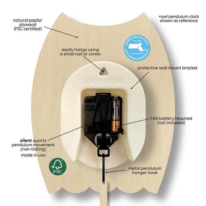 Rocket  Pendulum Clock