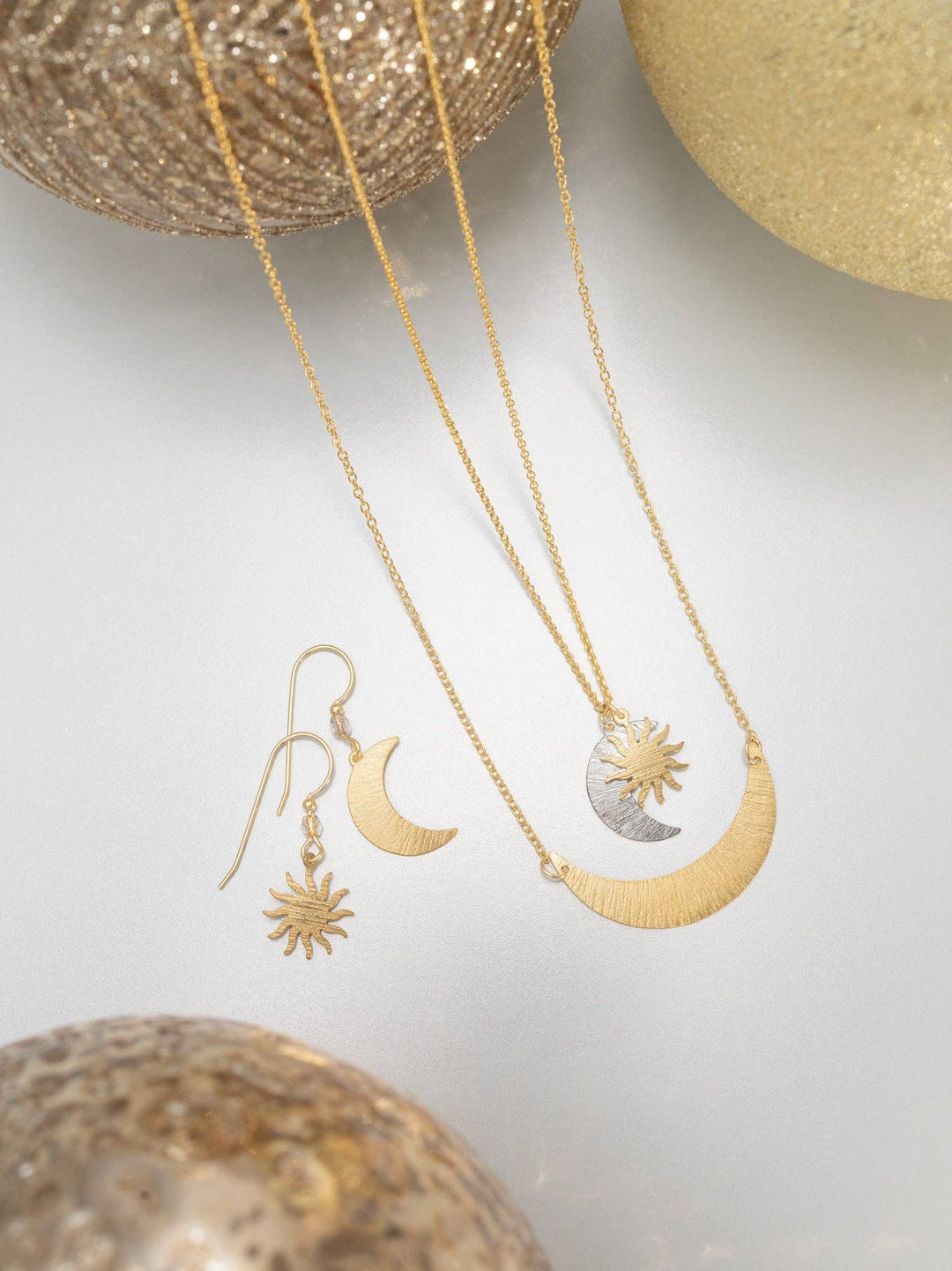 Holly Yashi - Sun and Moon Pendant Necklace