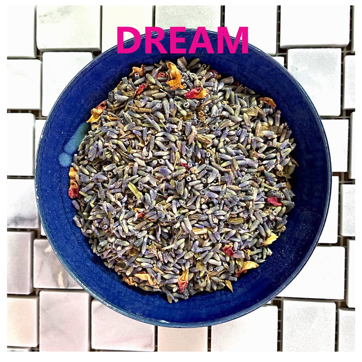 Herbal Dream Pillow SACHET: DREAM / blue