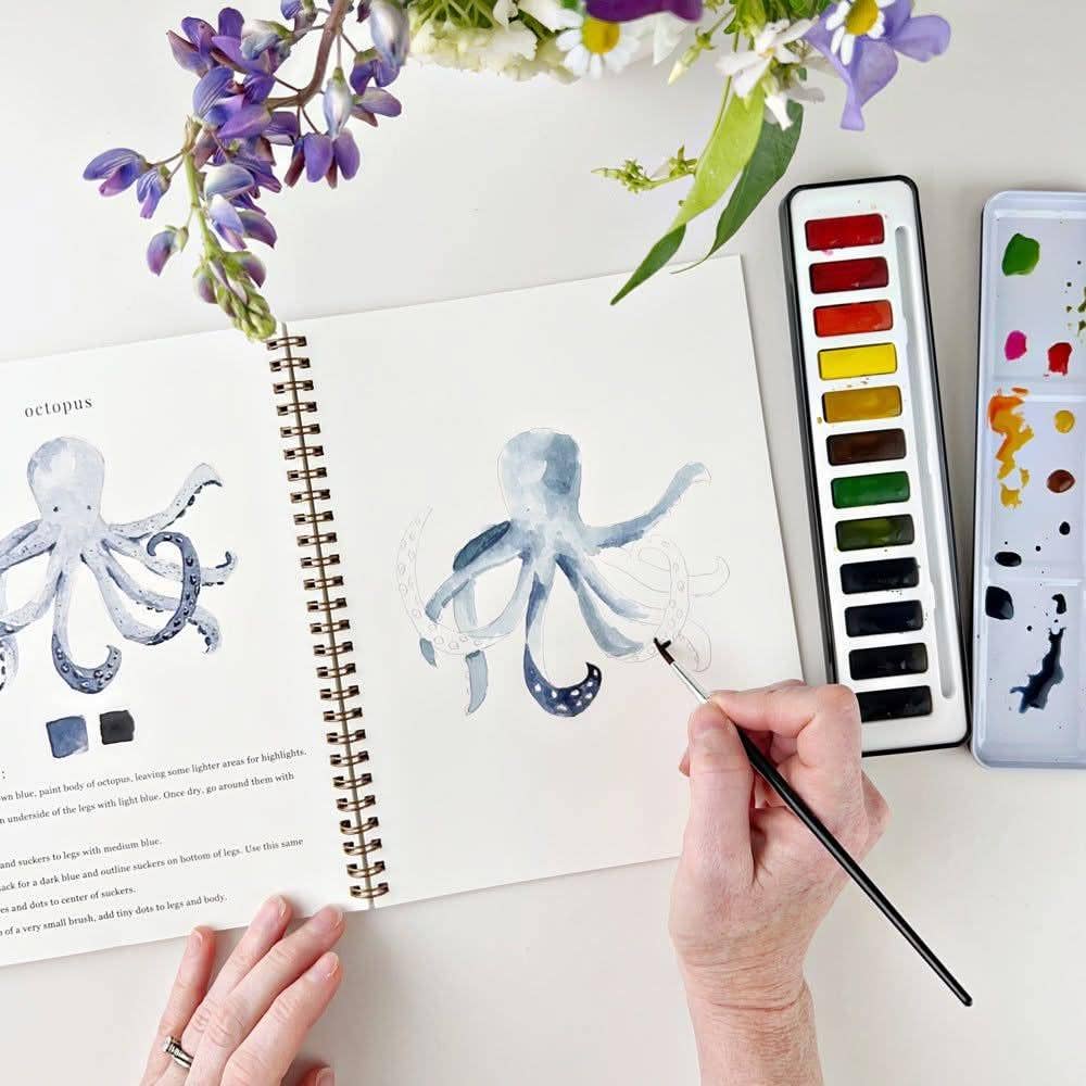 Watercolor Paint: Set of 12 Colors