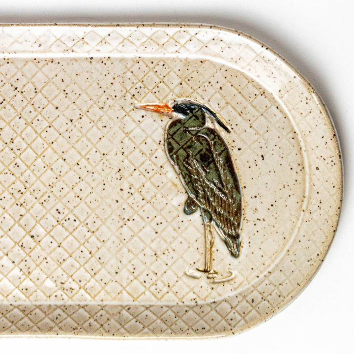 Blue Heron 10" Platter