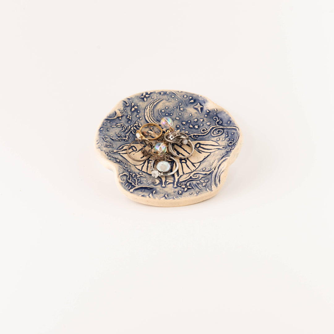 Blue Luna Moth Spoon Rest
