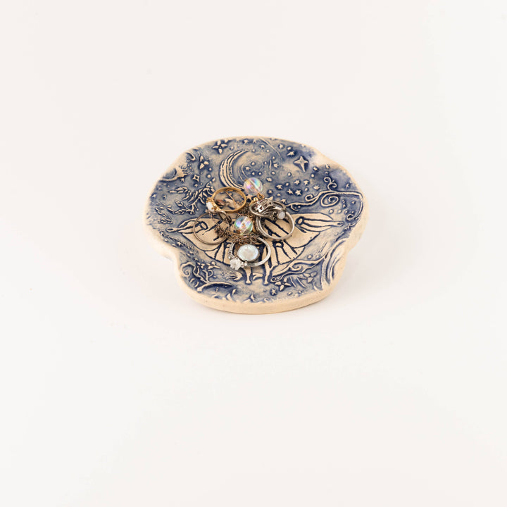 Blue Luna Moth Spoon Rest