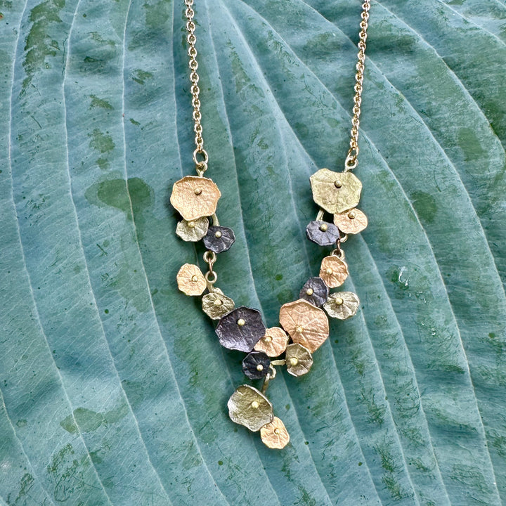 Nasturtium Pendant Necklace