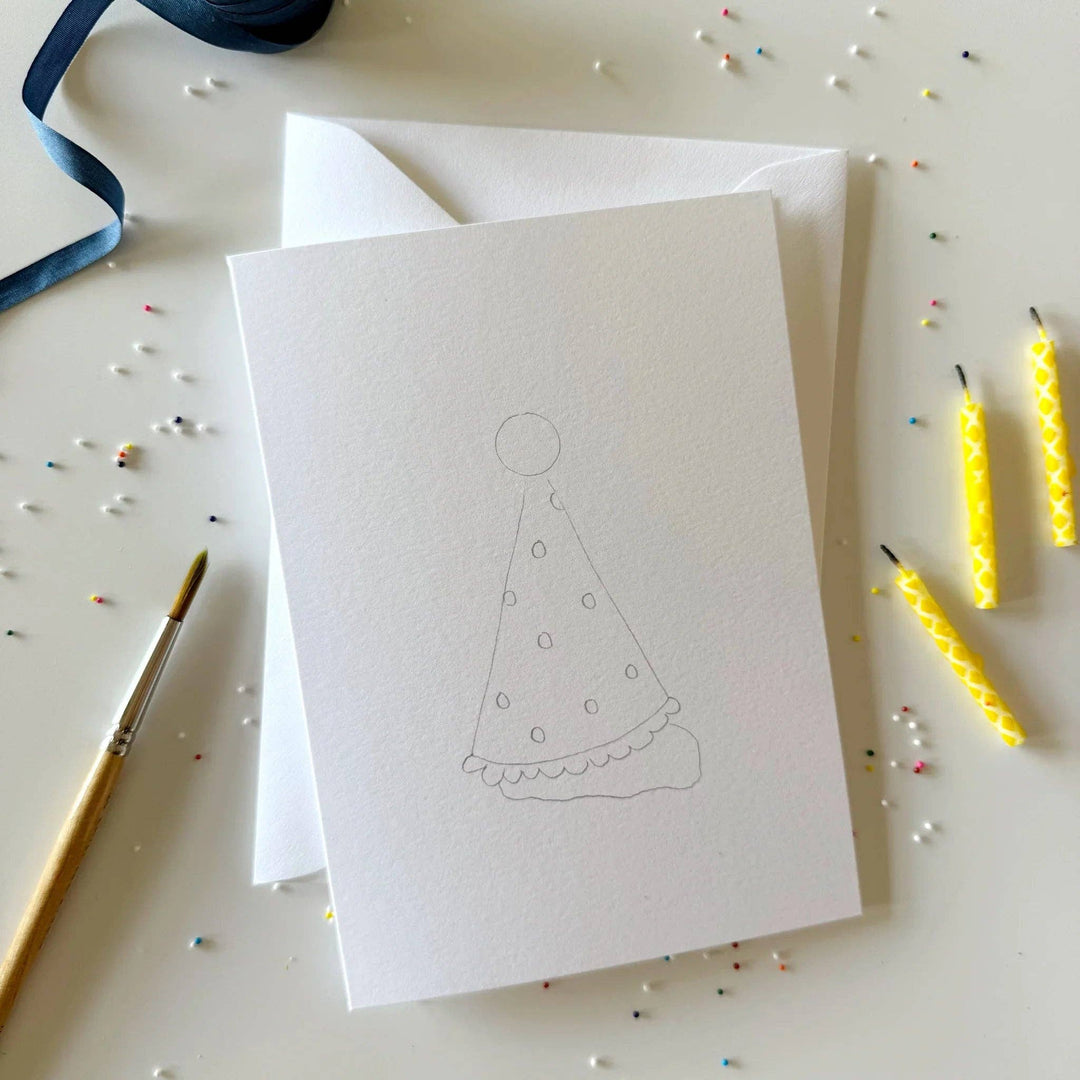 Celebrate Paintable Watercolor Notecard Set