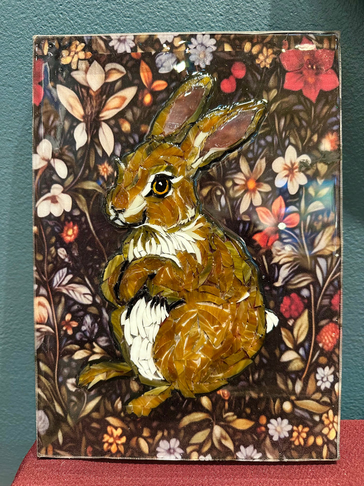 Garden Rabbit Mosaic