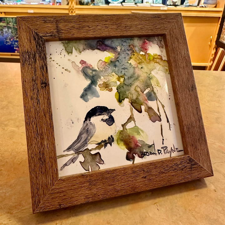 Chickadee on a Branch