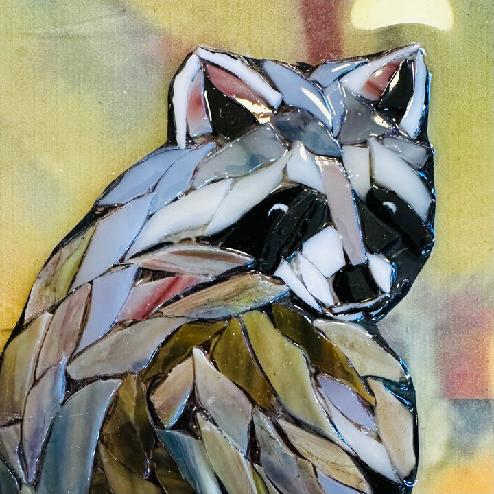 Raccoon Mosaic