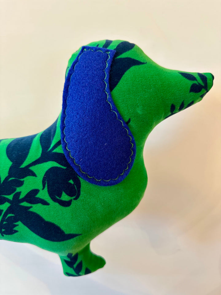 Plush Velvet Doxie Dog