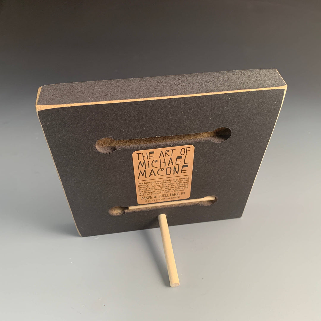 Small Magnetic Frame Home Is Where Dog Is