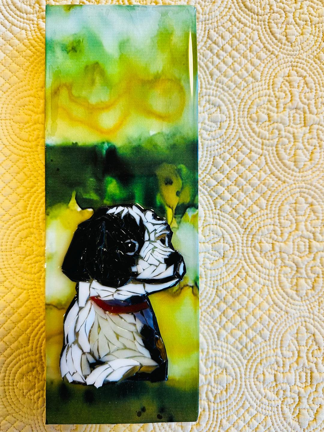 Portuguese Water Dog Mosaic