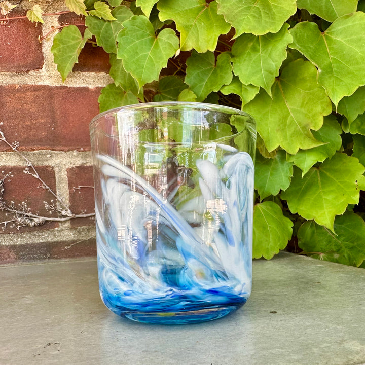 Wave Whiskey Tumbler