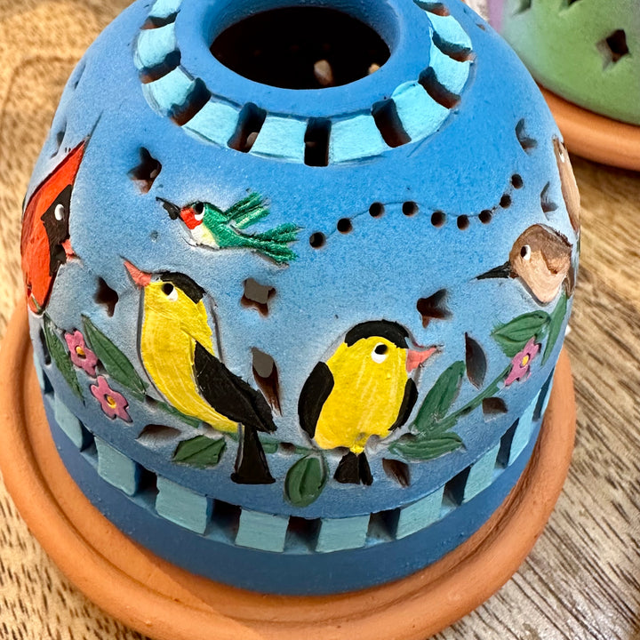 Luminary Songbird Garland Blue